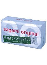 Ультратонкие презервативы Sagami Original - 12 шт. - Sagami - купить с доставкой в Нефтекамске