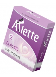 Классические презервативы Arlette Classic - 3 шт. - Arlette - купить с доставкой в Нефтекамске