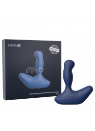 Синий вибромассажер простаты NEXUS REVO 2.0 с вращающейся головкой - Nexus Range - в Нефтекамске купить с доставкой