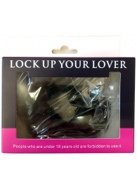 Черные меховые наручники Love с ключиками - Baile - купить с доставкой в Нефтекамске