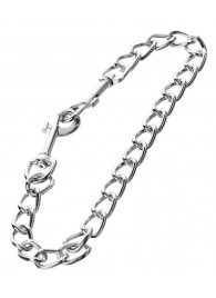 Серебристая соединительная цепочка с двумя карабинами - ToyFa - купить с доставкой в Нефтекамске