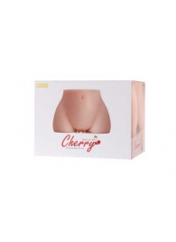 Мастурбатор-полуторс Cherry с вибрацией и двумя любовными тоннелями - KOKOS - в Нефтекамске купить с доставкой