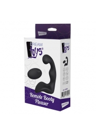 Черный вибромассажер простаты REMOTE BOOTY PLEASER - Dream Toys - в Нефтекамске купить с доставкой