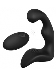 Черный вибромассажер простаты REMOTE BOOTY PLEASER - Dream Toys - в Нефтекамске купить с доставкой