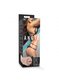 Телесный мастурбатор-ротик Angie - Blush Novelties - в Нефтекамске купить с доставкой