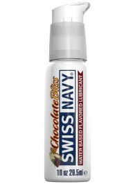 Лубрикант с ароматом шоколада Swiss Navy Chocolate Bliss Lube - 29,5 мл. - Swiss navy - купить с доставкой в Нефтекамске