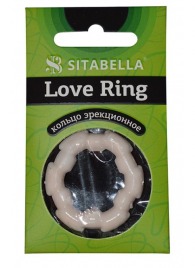 Фигурное эрекционное кольцо из киберкожи - Sitabella - в Нефтекамске купить с доставкой