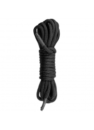 Черная веревка для бондажа Easytoys Bondage Rope - 5 м. - Easy toys - купить с доставкой в Нефтекамске