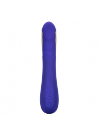 Фиолетовый вибратор с электростимуляцией Intimate E-Stimulator Petite Wand - 18,5 см. - California Exotic Novelties - купить с доставкой в Нефтекамске