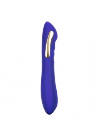 Фиолетовый вибратор с электростимуляцией Intimate E-Stimulator Petite Wand - 18,5 см. - California Exotic Novelties - купить с доставкой в Нефтекамске