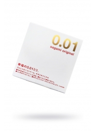 Супертонкий презерватив Sagami Original 0.01 - 1 шт. - Sagami - купить с доставкой в Нефтекамске