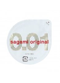 Супертонкий презерватив Sagami Original 0.01 - 1 шт. - Sagami - купить с доставкой в Нефтекамске