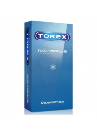 Презервативы Torex  Продлевающие  с пролонгирующим эффектом - 12 шт. - Torex - купить с доставкой в Нефтекамске