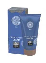 Возбуждающий крем для мужчин Penis Power Cream - 30 мл. - Shiatsu - купить с доставкой в Нефтекамске