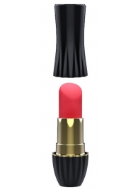 Клиторальный стимулятор-помада LIPSTICK - 9,3 см. - Dream Toys - купить с доставкой в Нефтекамске