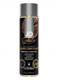 Лубрикант с ароматом шоколада JO GELATO DECADENT DOUBLE CHOCOLATE - 120 мл. - System JO - купить с доставкой в Нефтекамске