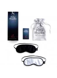 Набор из двух масок на глаза Soft Blindfold Twin Pack - Fifty Shades of Grey - купить с доставкой в Нефтекамске