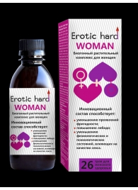 Женский биогенный концентрат для повышения либидо Erotic hard Woman - 250 мл. - Erotic Hard - купить с доставкой в Нефтекамске