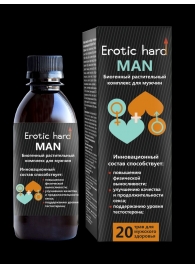 Мужской биогенный концентрат для усиления эрекции Erotic hard Man - 250 мл. - Erotic Hard - купить с доставкой в Нефтекамске