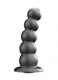 Черная насадка-плаг на харнесс PLATINUM 9 - 24 см. - LOVETOY (А-Полимер) - купить с доставкой в Нефтекамске