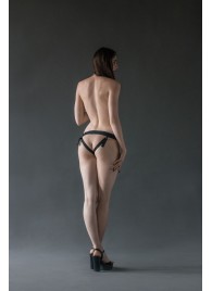 Черные трусики Better с анальной насадкой - 8 см. - Lola Games - купить с доставкой в Нефтекамске