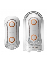 Мастурбатор Tenga FLIP ORB ORANGE CRASH - Tenga - в Нефтекамске купить с доставкой
