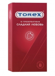 Презервативы Torex  Сладкая любовь  с ароматом клубники - 12 шт. - Torex - купить с доставкой в Нефтекамске