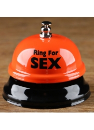 Настольный звонок RING FOR SEX - Сима-Ленд - купить с доставкой в Нефтекамске