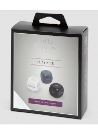 Игральные кубики для пар Play Nice - Fifty Shades of Grey - купить с доставкой в Нефтекамске