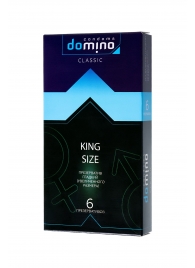 Презервативы увеличенного размера DOMINO Classic King size - 6 шт. - Domino - купить с доставкой в Нефтекамске