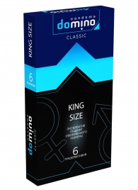 Презервативы увеличенного размера DOMINO Classic King size - 6 шт. - Domino - купить с доставкой в Нефтекамске