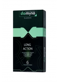 Презервативы с пролонгирующим эффектом DOMINO Classic Long action - 6 шт. - Domino - купить с доставкой в Нефтекамске