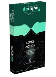 Презервативы с пролонгирующим эффектом DOMINO Classic Long action - 6 шт. - Domino - купить с доставкой в Нефтекамске