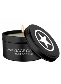 Массажная свеча с ароматом розы Massage Candle - Shots Media BV - купить с доставкой в Нефтекамске