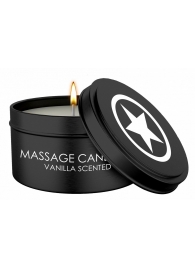 Массажная свеча с ароматом ванили Massage Candle - Shots Media BV - купить с доставкой в Нефтекамске