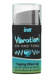 Жидкий интимный гель с эффектом вибрации Vibration! Gin   Tonic - 15 мл. - INTT - купить с доставкой в Нефтекамске