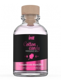 Массажный гель с согревающим эффектом Cotton Candy - 30 мл. - INTT - купить с доставкой в Нефтекамске