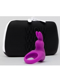 Фиолетовое эрекционное виброкольцо Happy Rabbit Cock Ring Kit - Happy Rabbit - в Нефтекамске купить с доставкой