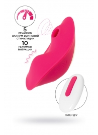 Розовый вкладыш в трусики с вакуум-волновой стимуляцией JOS Pimpit - JOS в Нефтекамске Розовый вкладыш в трусики с вакуум-волновой стимуляцией JOS Pimpit - JOS