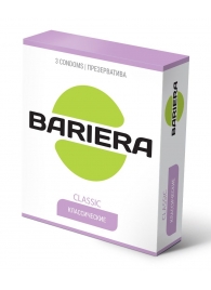 Классические презервативы Bariera Classic - 3 шт. - Bariera - купить с доставкой в Нефтекамске