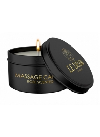 Массажная свеча с ароматом розы Massage Candle Rose Scented - 100 гр. - Shots Media BV - купить с доставкой в Нефтекамске