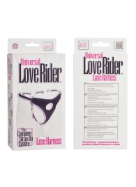 Трусы для страпона с универсальным креплением Universal Love Rider Luxe Harness - California Exotic Novelties - купить с доставкой в Нефтекамске