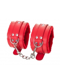 Красные оковы Anonymo из искусственной кожи - ToyFa - купить с доставкой в Нефтекамске