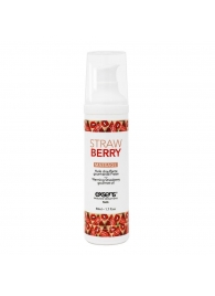 Разогревающее массажное масло  с ароматом клубники Gourmet Strawberry - 50 мл. - Exsens - купить с доставкой в Нефтекамске