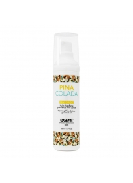 Разогревающее массажное масло с ароматом пина колада Gourmet Pina Colada - 50 мл. - Exsens - купить с доставкой в Нефтекамске
