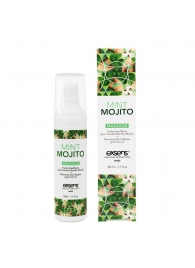 Разогревающее массажное масло с ароматом мохито Gourmet Mint Mojito - 50 мл. - Exsens - купить с доставкой в Нефтекамске