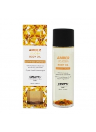 Органическое массажное масло AMBER JOJOBA - 100 мл. - Exsens - купить с доставкой в Нефтекамске