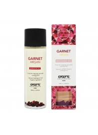 Органическое массажное масло GARNET ARGAN - 100 мл. - Exsens - купить с доставкой в Нефтекамске