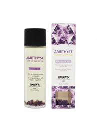 Органическое массажное масло AMETHYST SWEET ALMOND - 100 мл. - Exsens - купить с доставкой в Нефтекамске