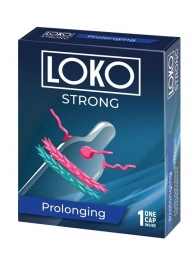 Стимулирующая насадка на пенис LOKO STRONG с продлевающим эффектом - Sitabella - в Нефтекамске купить с доставкой